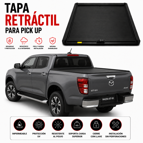 Tapa Retráctil Mazda BT50