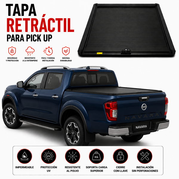 Tapa Retráctil Nissan Navara