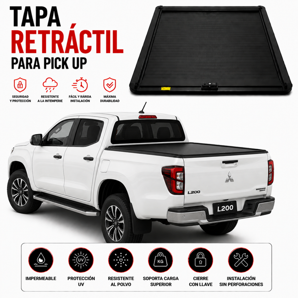Tapa Retráctil Mitsubishi L200