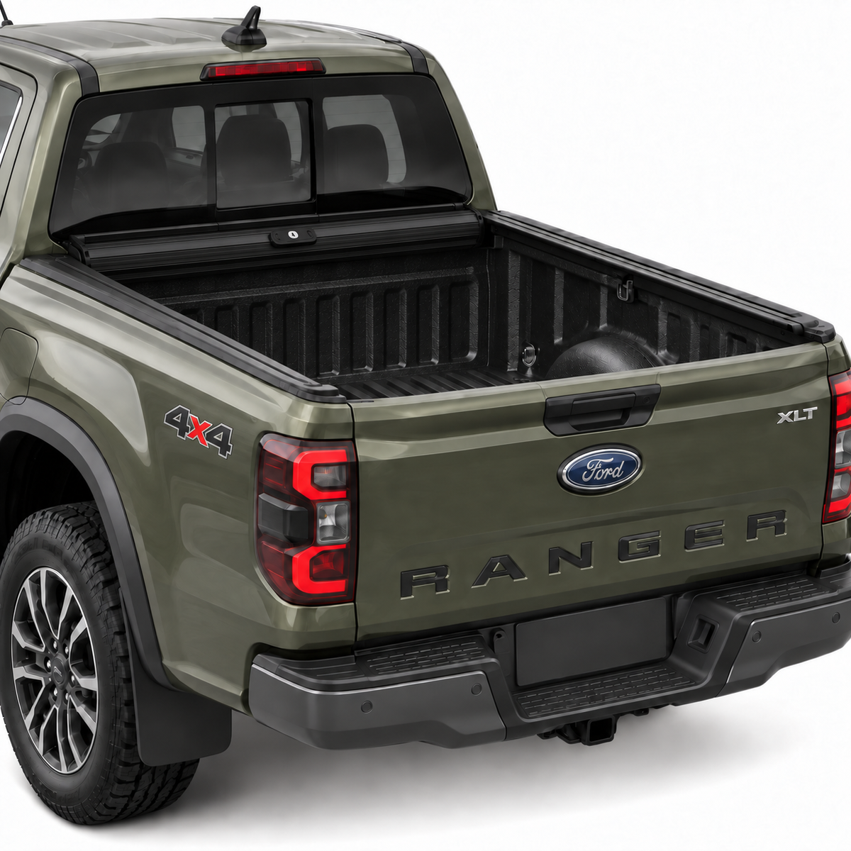 Tapa retráctil completamente abierta para Ford Ranger