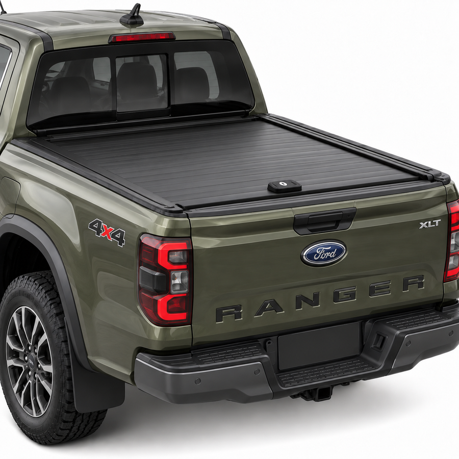 Tapa Retráctil Ford Ranger Limited con Roll Bar 2023-2026