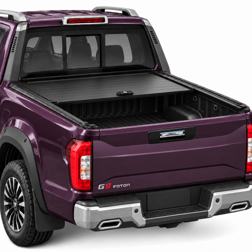 Tapa retráctil Foton G9 1520 mm instalada en pick up