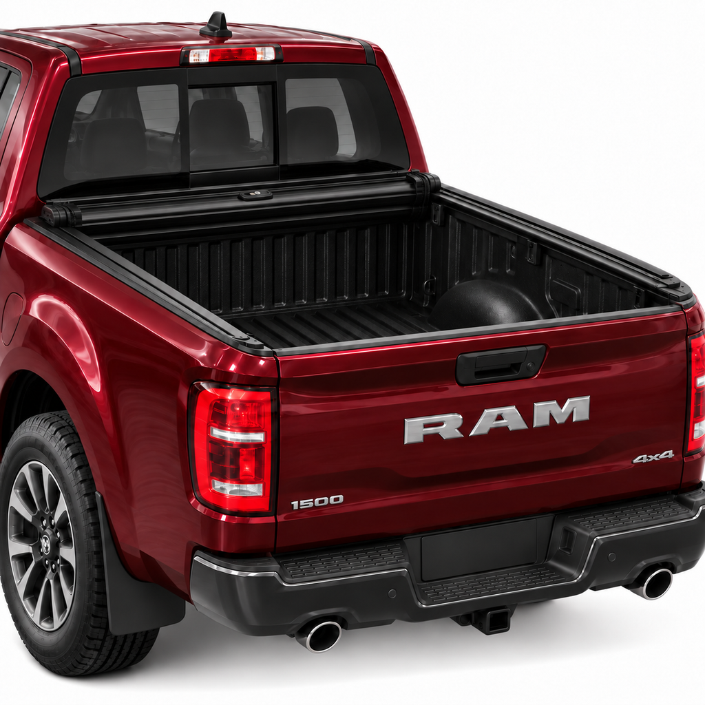 Tapa retráctil completamente abierta para RAM 1500