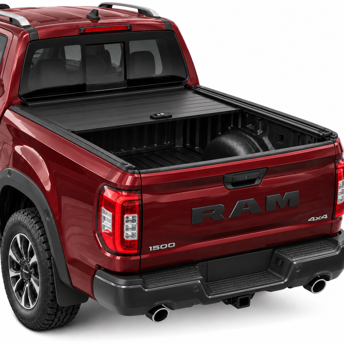 Tapa retráctil a media apertura para RAM 1500