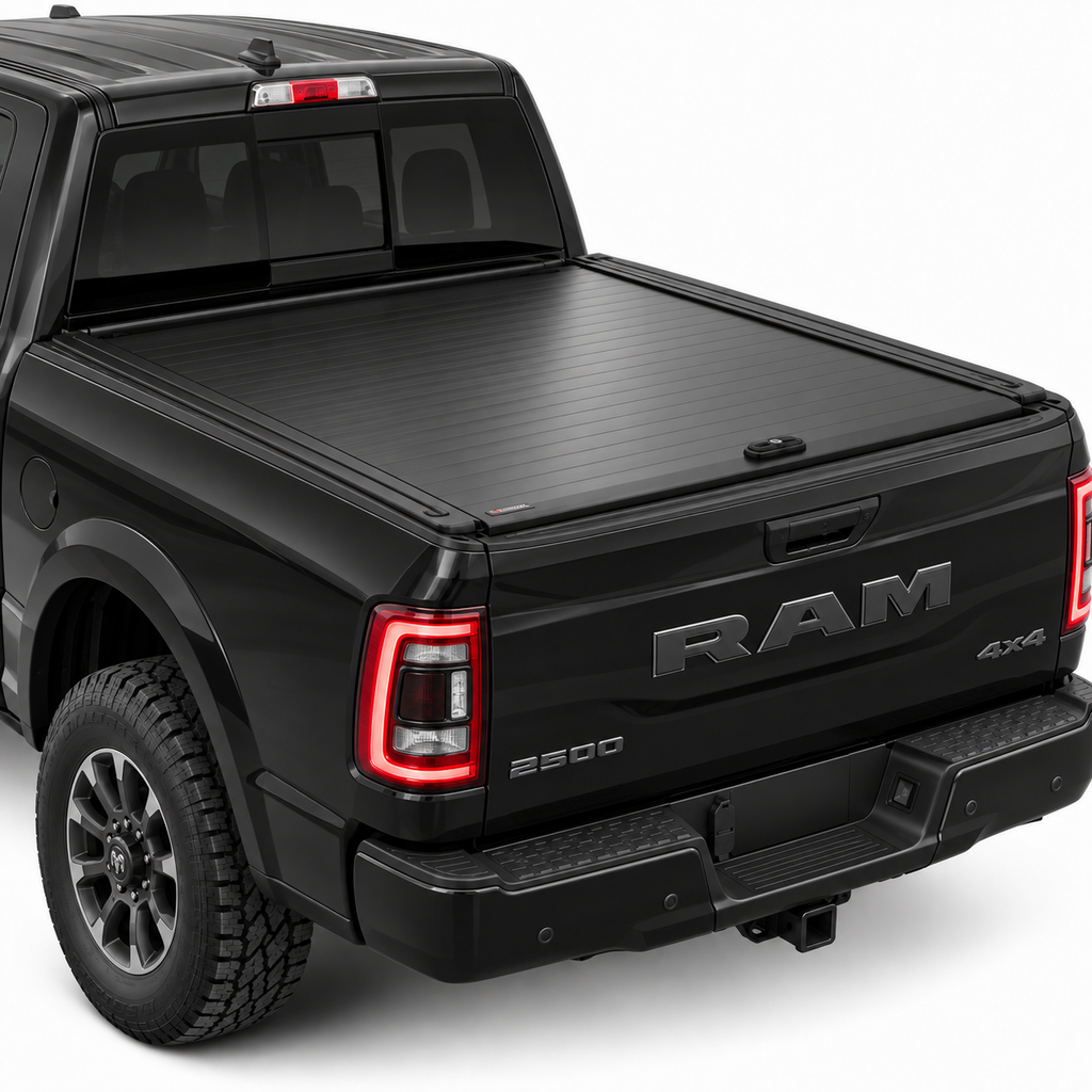 Tapa retráctil cerrada en RAM 2500