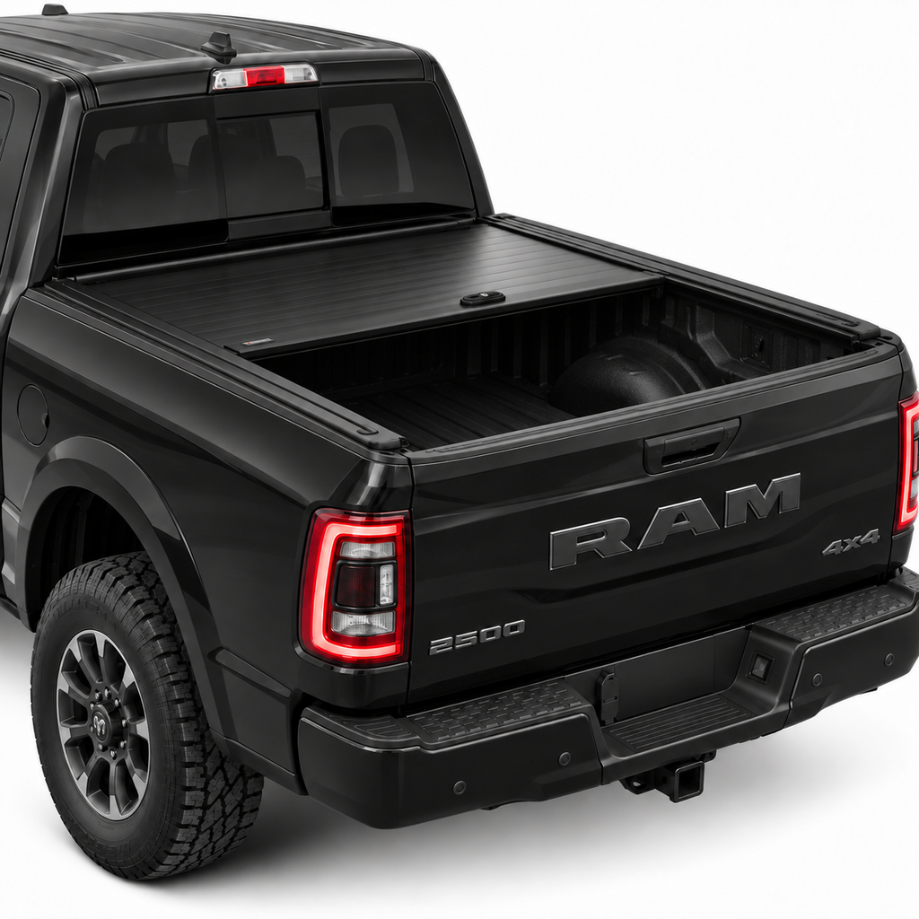 Tapa retráctil a media apertura en RAM 2500