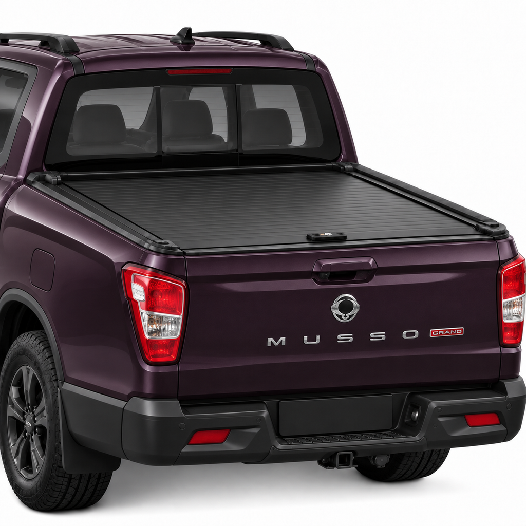 Tapa retráctil cerrada para SsangYong Musso Grand